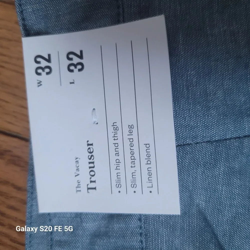 Goodfellow & Co Light Gray Men's Chinos - Picture 4 of 5